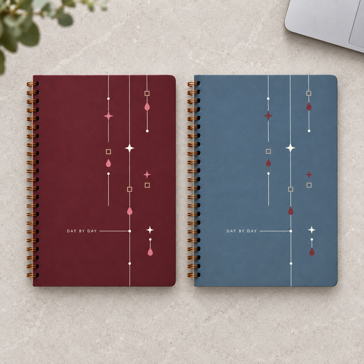 A4 Spiralli Okul Defteri Seti 2’li – Her Biri 80 Yaprak, 1 Kareli + 1 Çizgili Defter