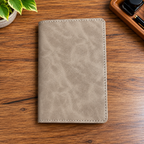 Mini Deri Defter ve Organizer – 128 Sayfa, 9 × 14 cm